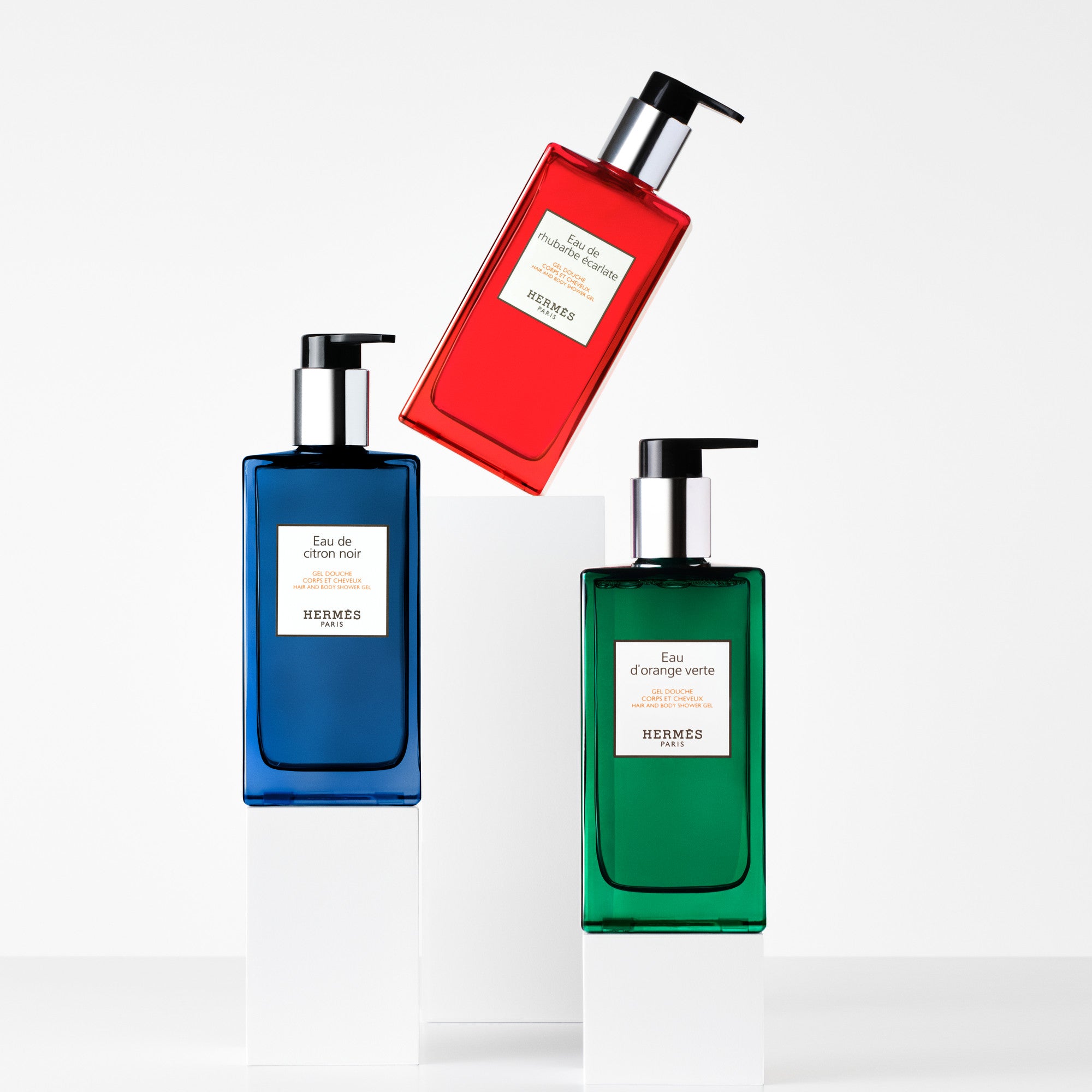 Eau d'orange verte, gel douche corps et cheveux