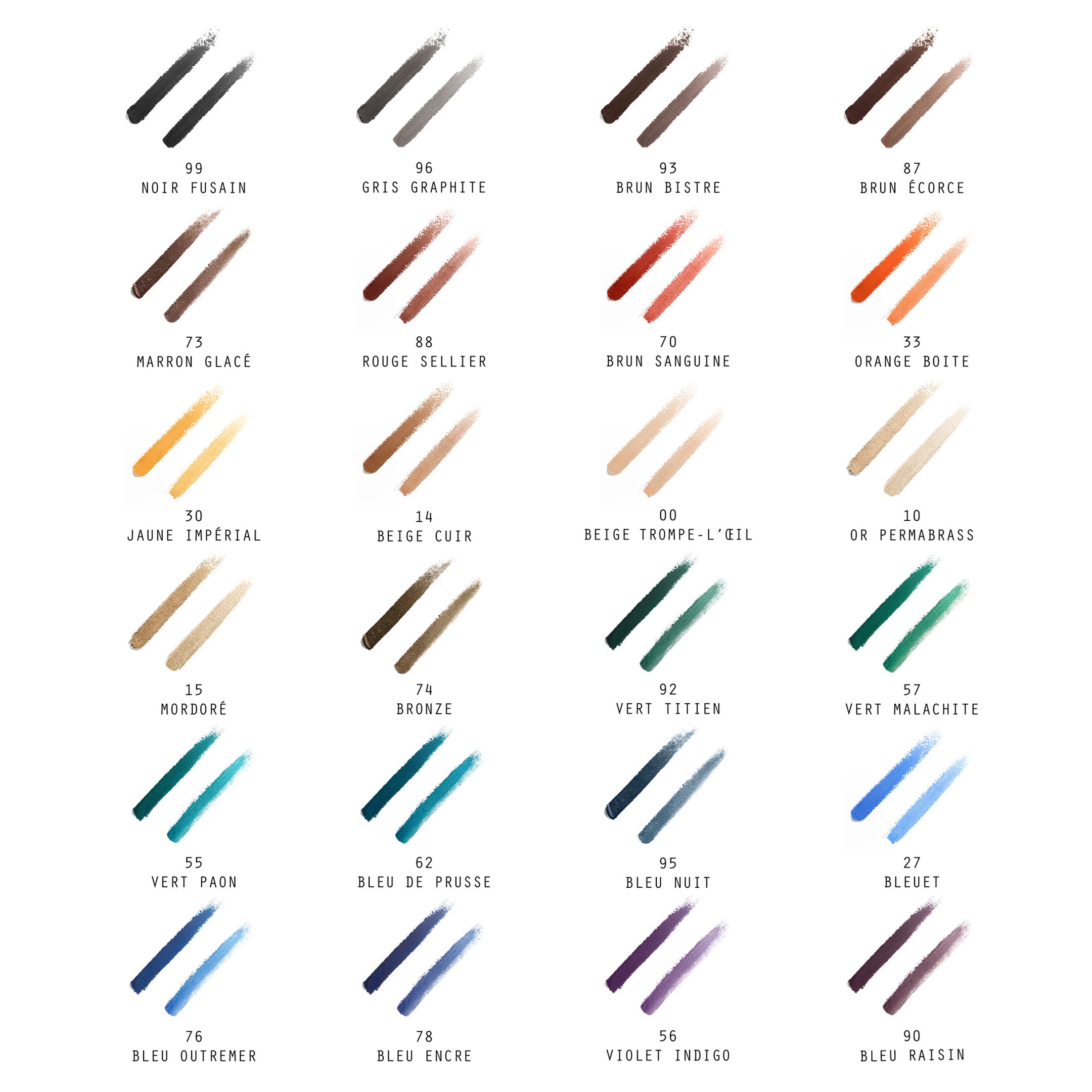 Trait d'Hermès, crayon de couleurs pour les yeux