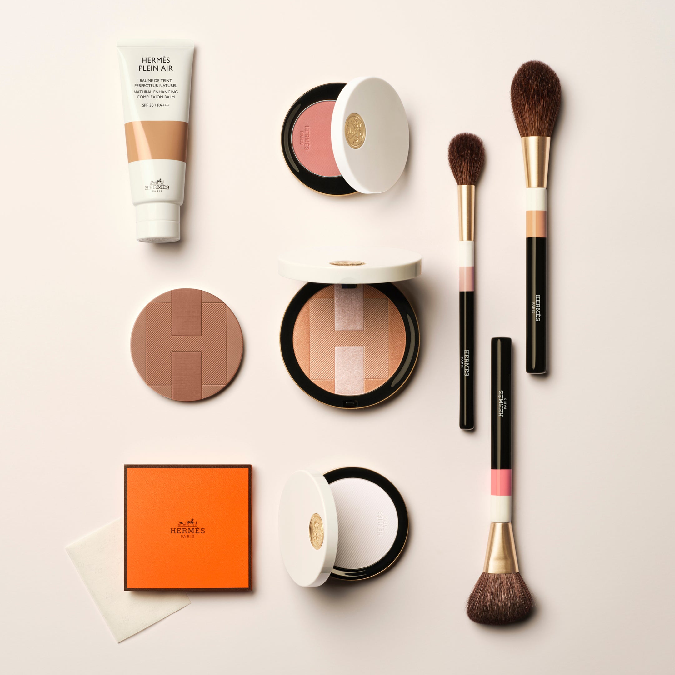 Hermes Plein Air Natural Healthy Glow Powder 03 Sahara Refill