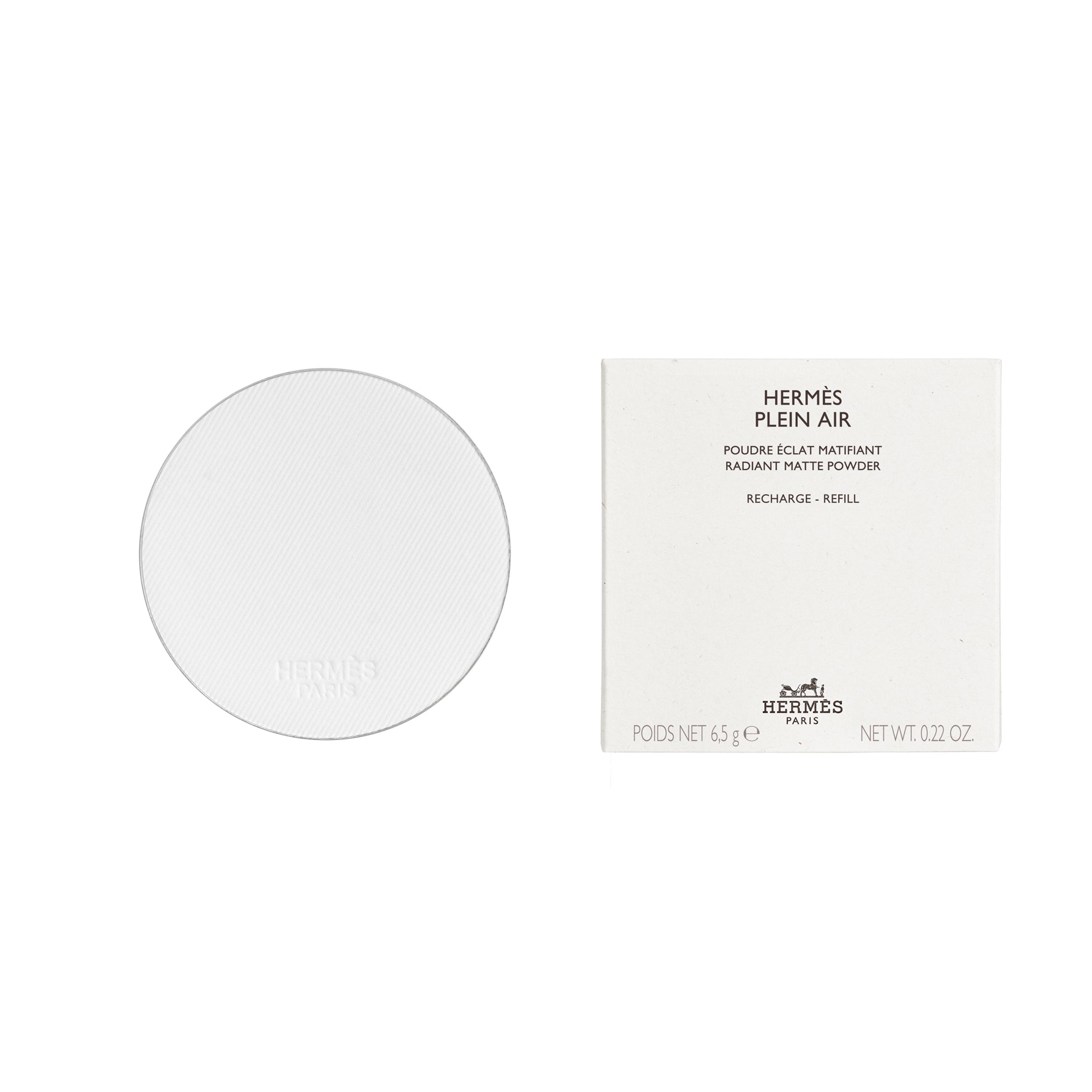 Hermes Plein Air Radiant Matte Powder Refill 01 Nuage