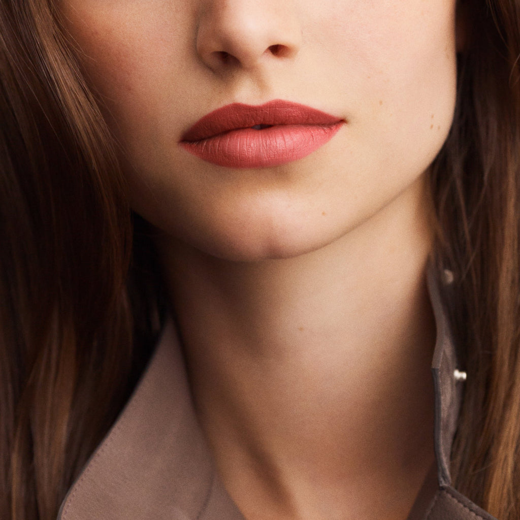 Rouge Hermes Satin Lipstick 21 Rose Epice