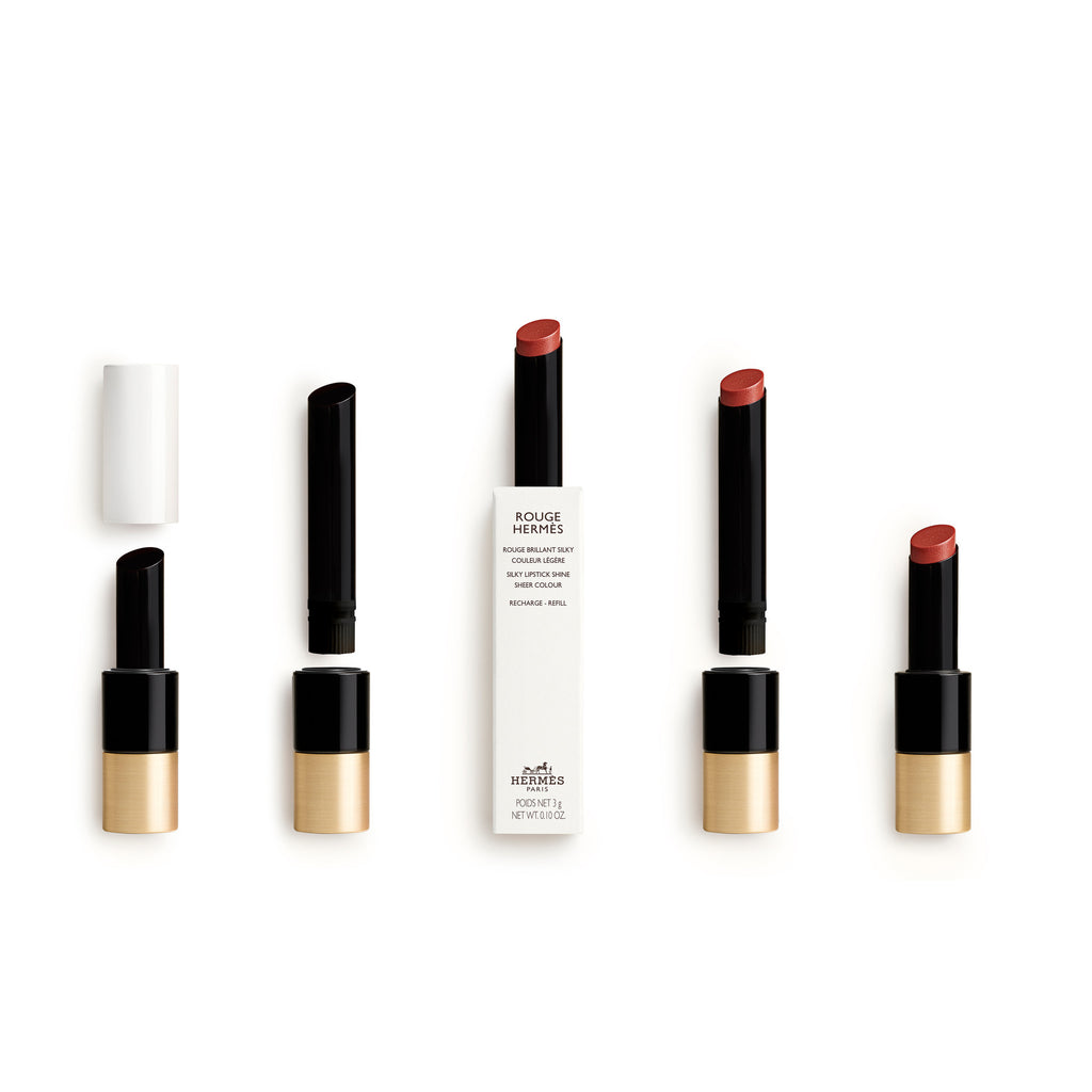Rouge Hermès, Silky Lipstick Shine refill, Rose Boisé