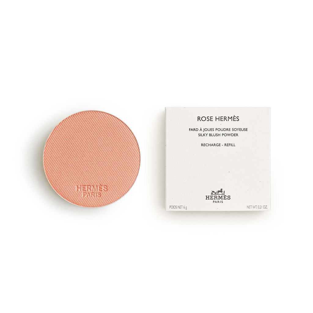 Rose Hermes Silky Blush Powder Refill