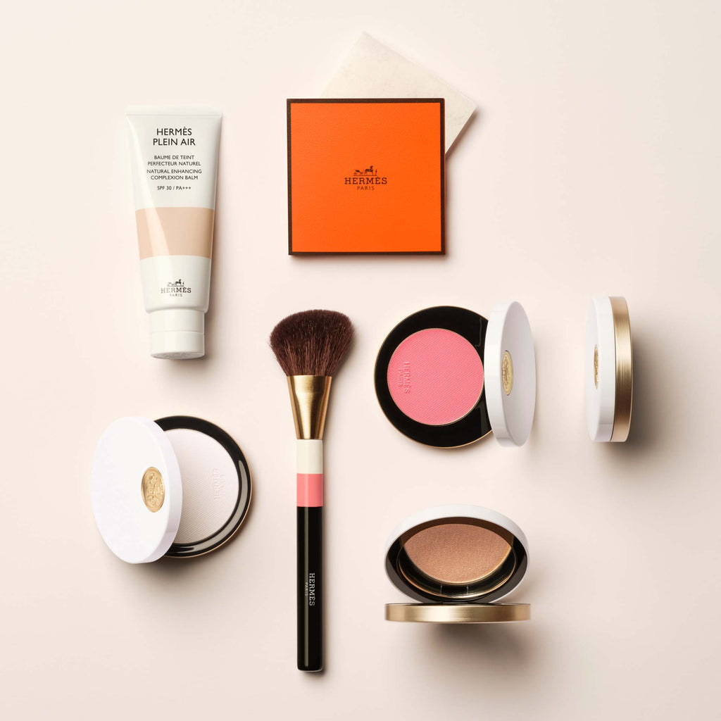 Rose Hermes Silky Blush Powder Refill