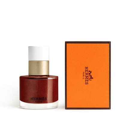 Limited Edition Les Mains Hermès Nail Polish - Brun Hélios