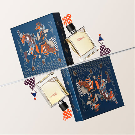 Terre d’Hermès gift set, Eau de Toilette, 100 ml + 15 ml + 40 ml