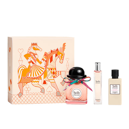 Coffret Twilly d’Hermès, Eau de Parfum, 85 ml + 15 ml + 40 ml