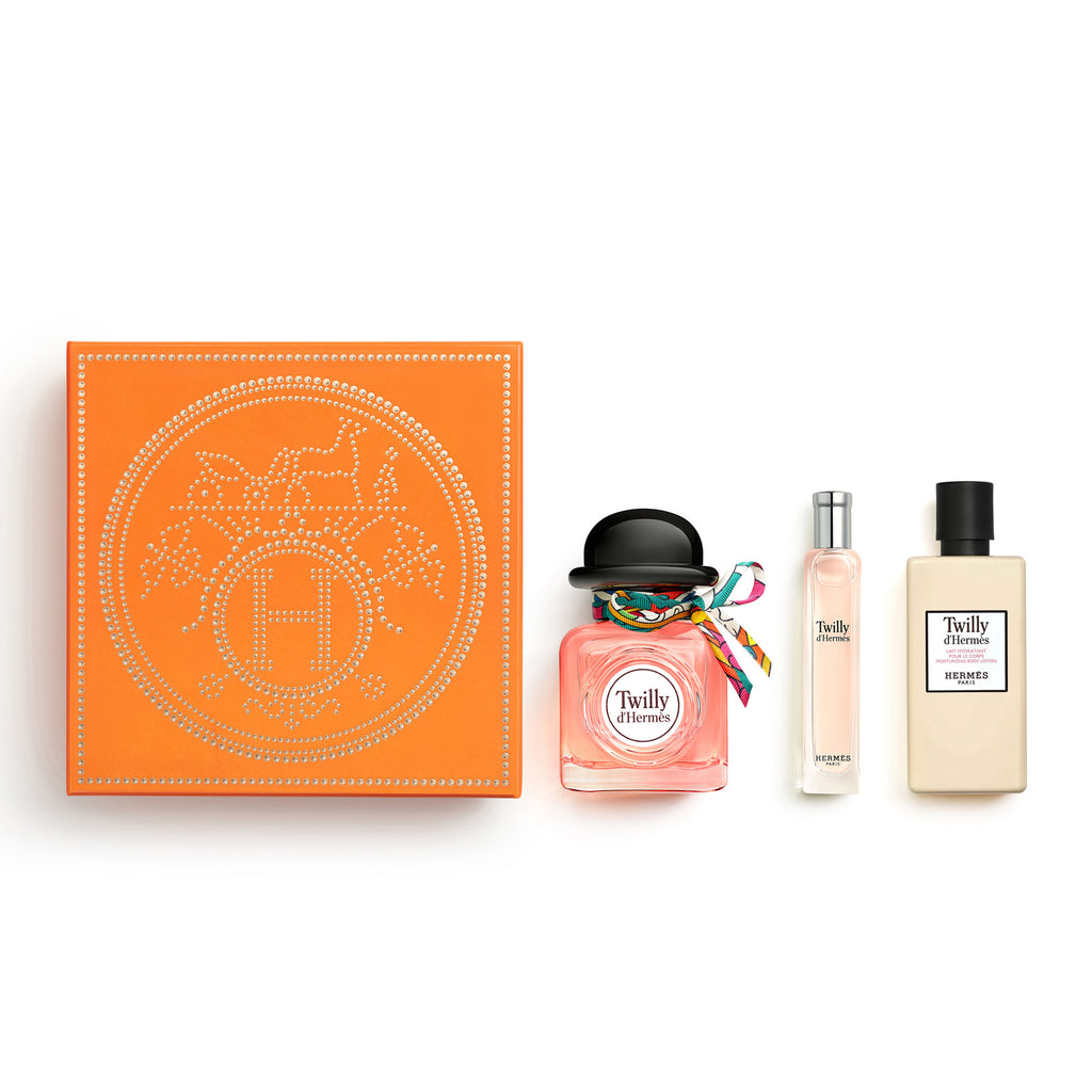 Twilly d’Hermès gift set, Eau de Parfum, 85 ml + 15 ml + 80 ml