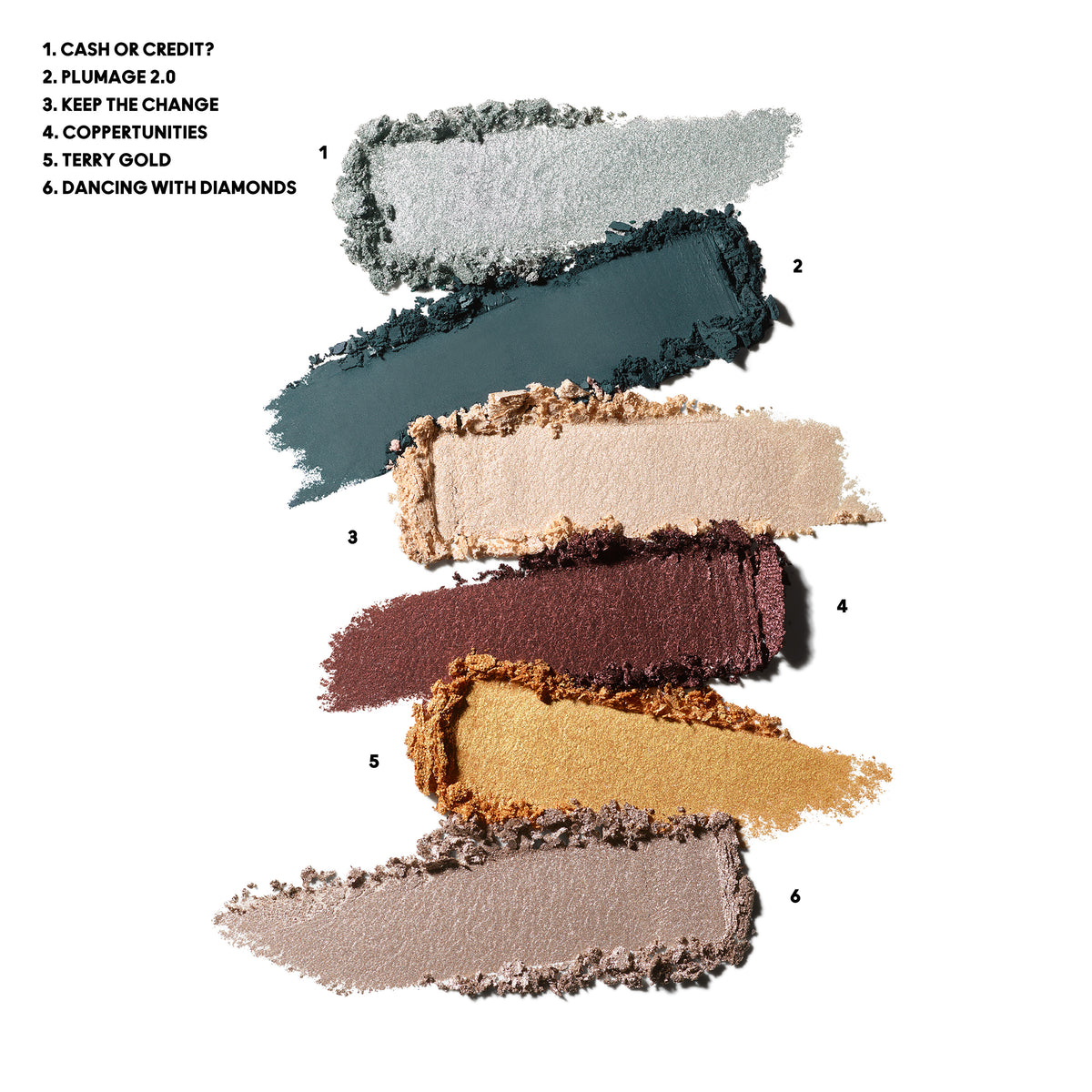 Treasured Eye Shadow Palette X6 All The Riches