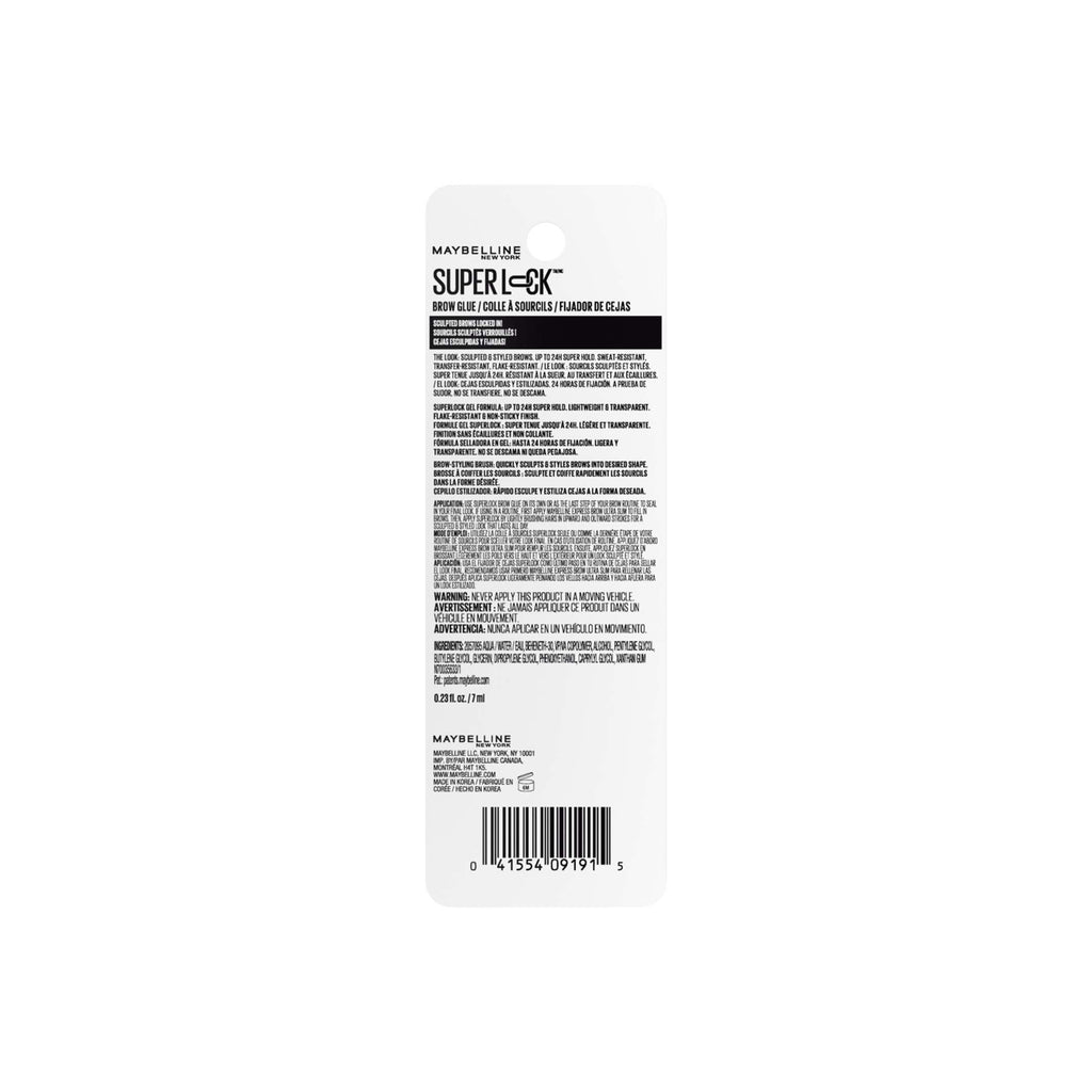 Sourcils Express Superlock Colle