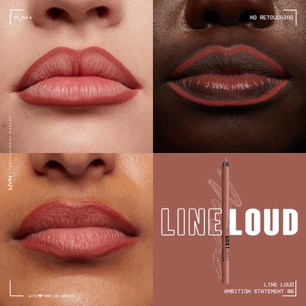 Npm Line Loud Lip Liner Amb Statement