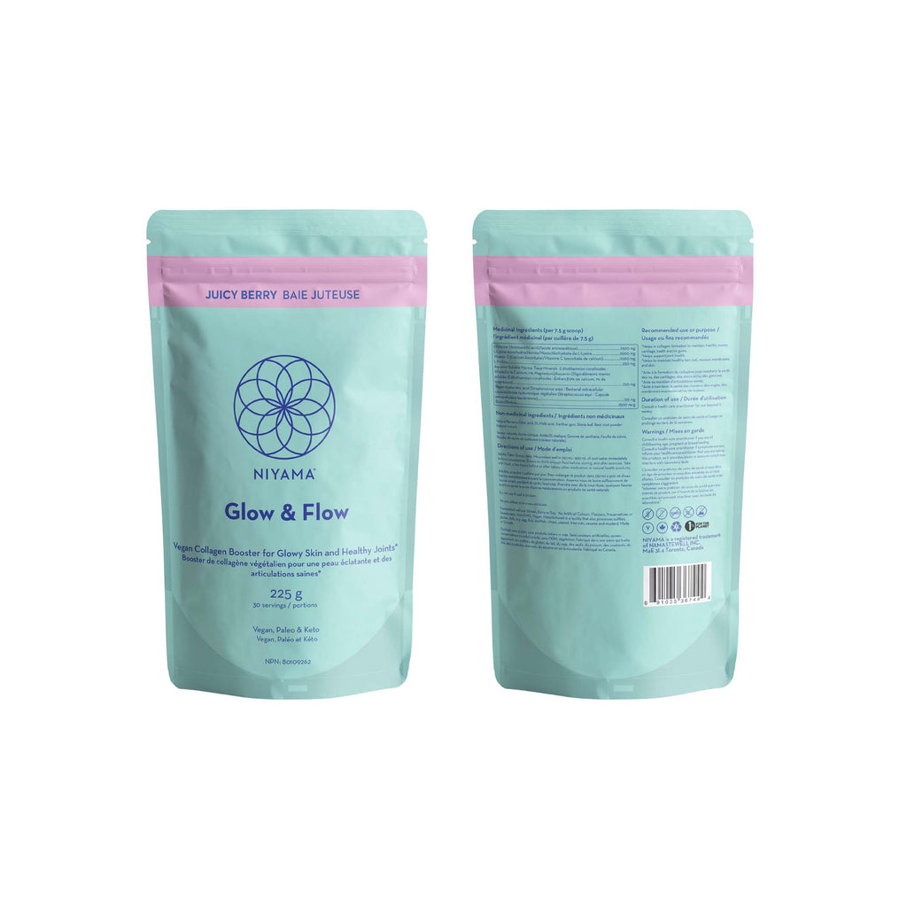 Glow & Flow Vegan Collagen Booster - Juicy Berry Flavour