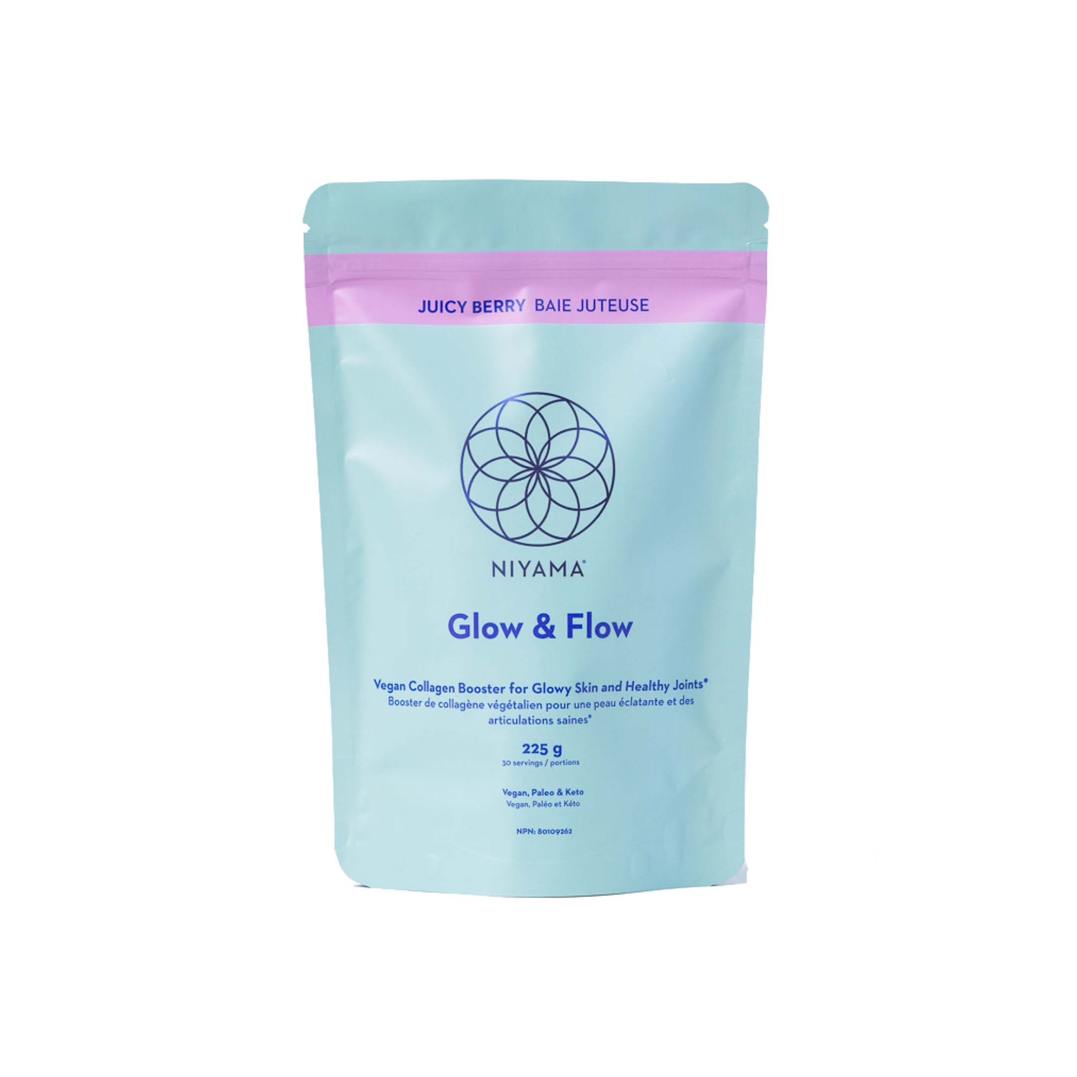 Glow & Flow Vegan Collagen Booster - Juicy Berry Flavour