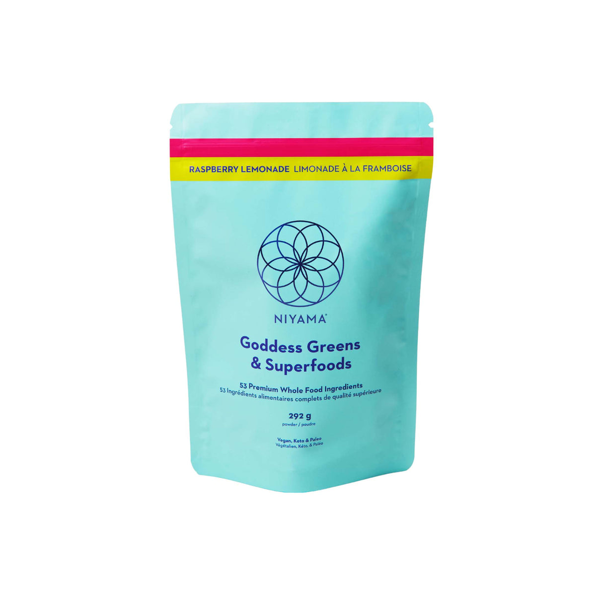 Goddess Greens & Superfoods - Raspberry Lemonade Flavour