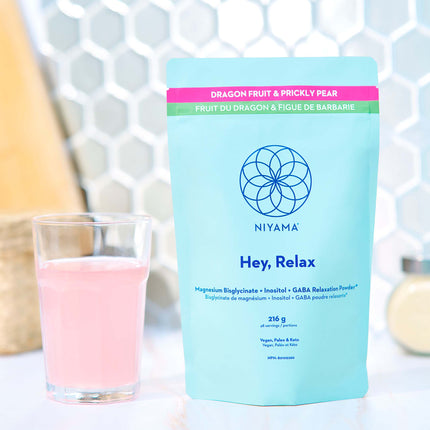 Hey Relax Bisglycinate De Magnésium - Fruit Du Dragon