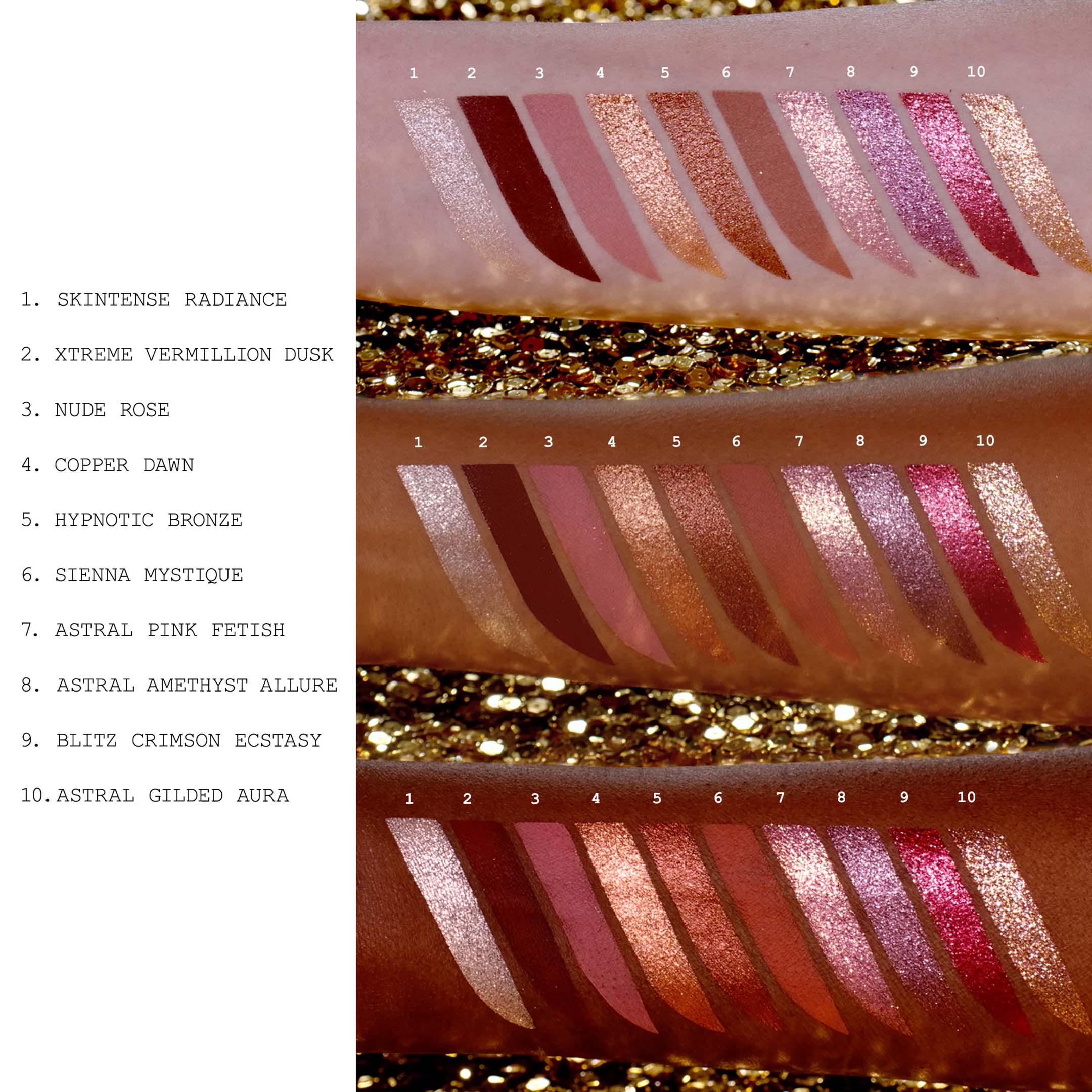 Palette De Fards À Paupières Mothership Xi : Sunlit Seduction