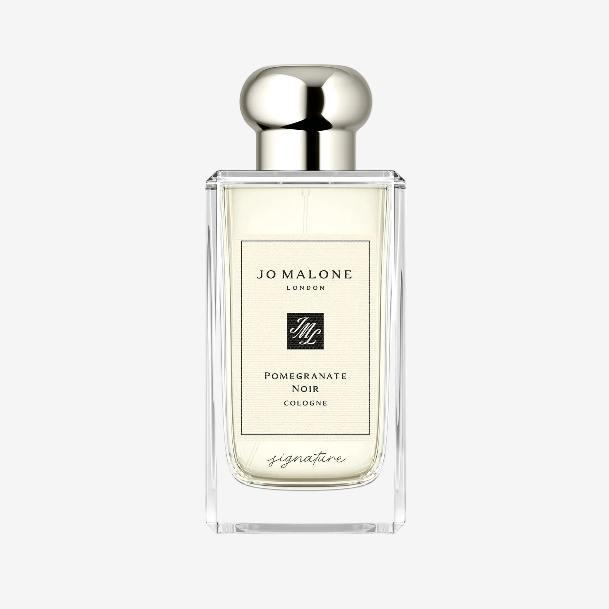 Engraving placement on product – Pomegranate Noir Cologne