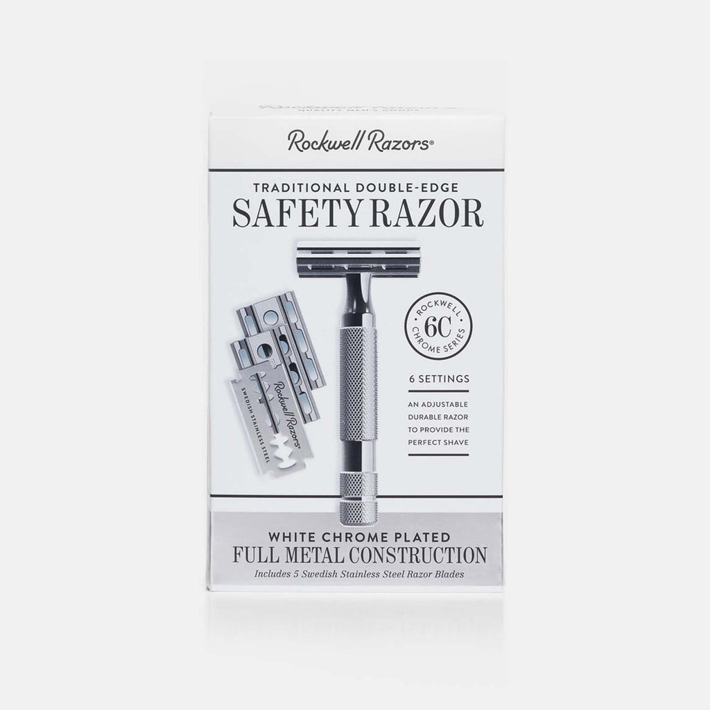 Rasoir double tranchant Rockwell Razors 6C - Gunmetal Chrome