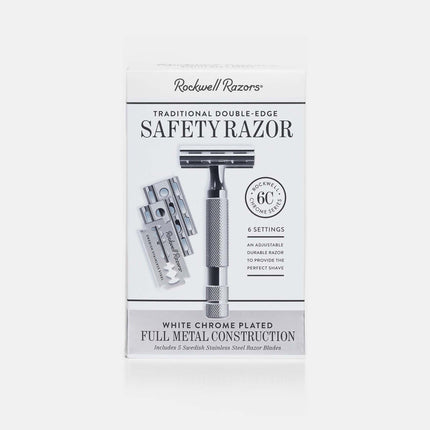 Razors 6C Double Edge Razor - Gunmetal Chrome