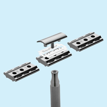 Razors 6C Double Edge Razor - Gunmetal Chrome
