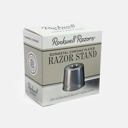 Razors Inkwell Stand - Gunmetal (Over Brass)