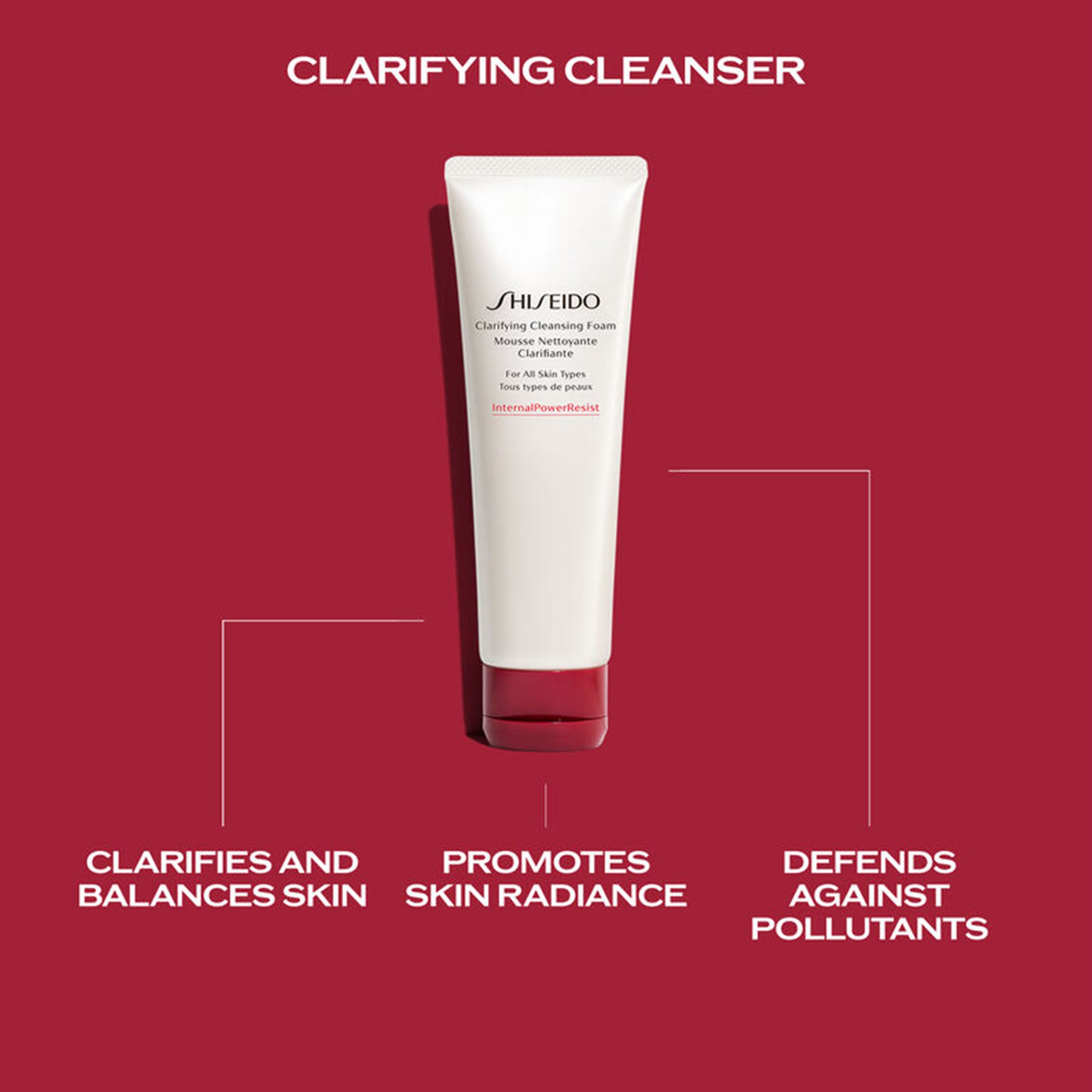 Mousse Nettoyante Clarifiante (Tous Types De Peaux)