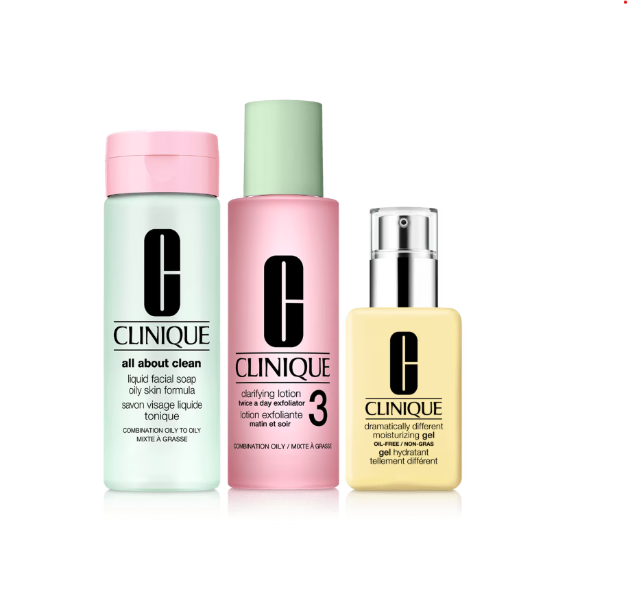 Healthy Skin 3-Step System: For Combination Oily Skin Skincare Gift Set