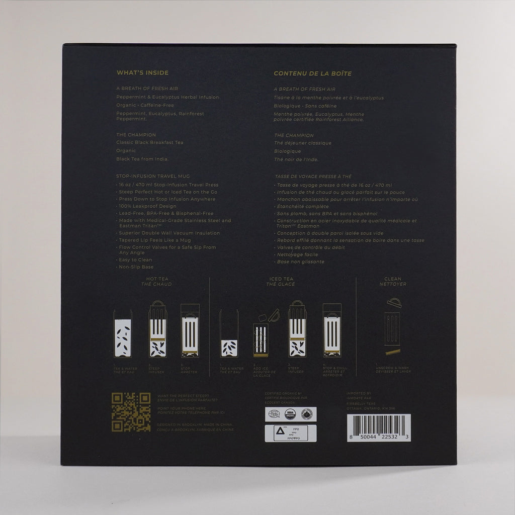 Coffret Cadeau Thé À Emporter