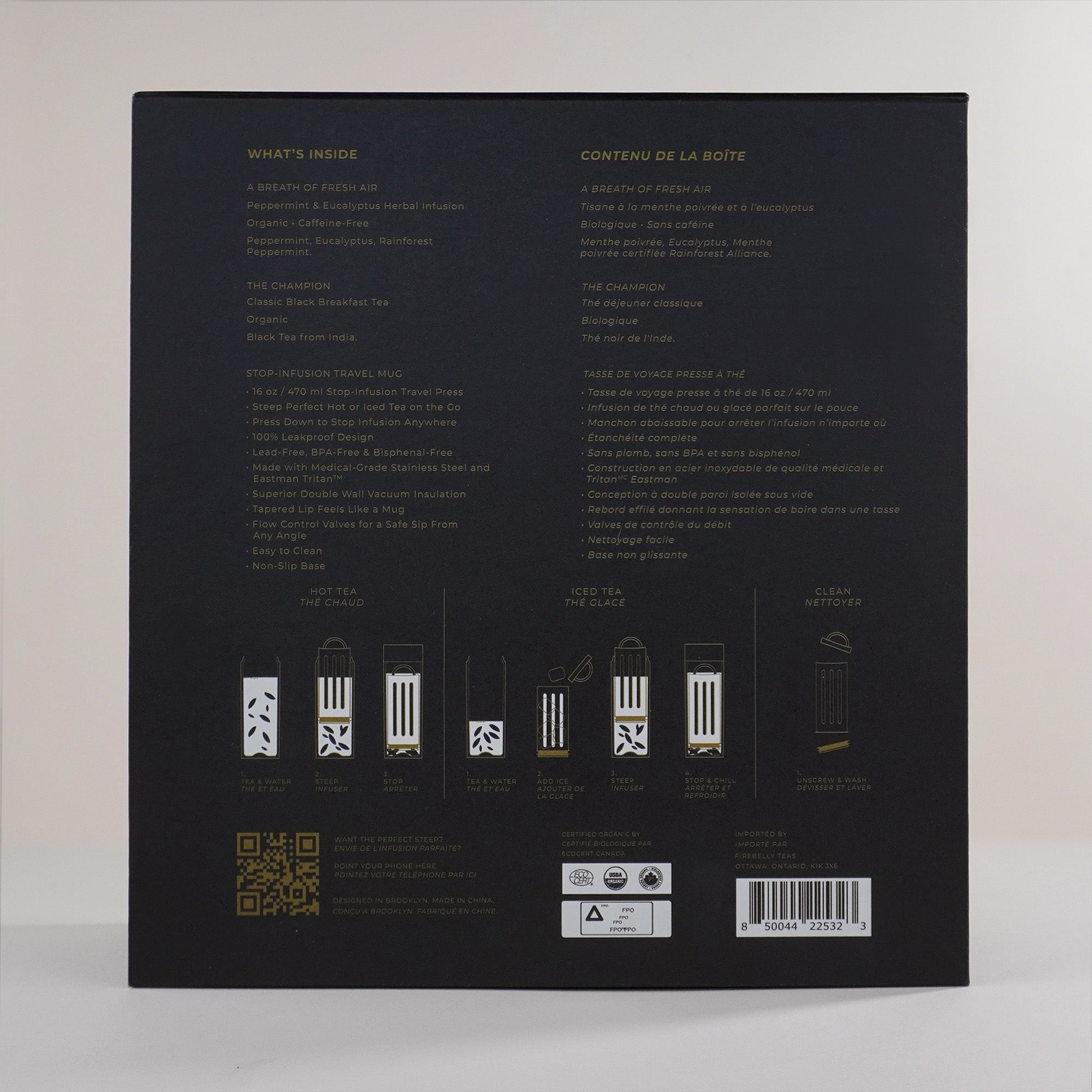 Coffret Cadeau Thé À Emporter