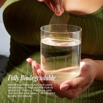 Brighter Days Red Algae + Avocado Biodegradable Eye Masks