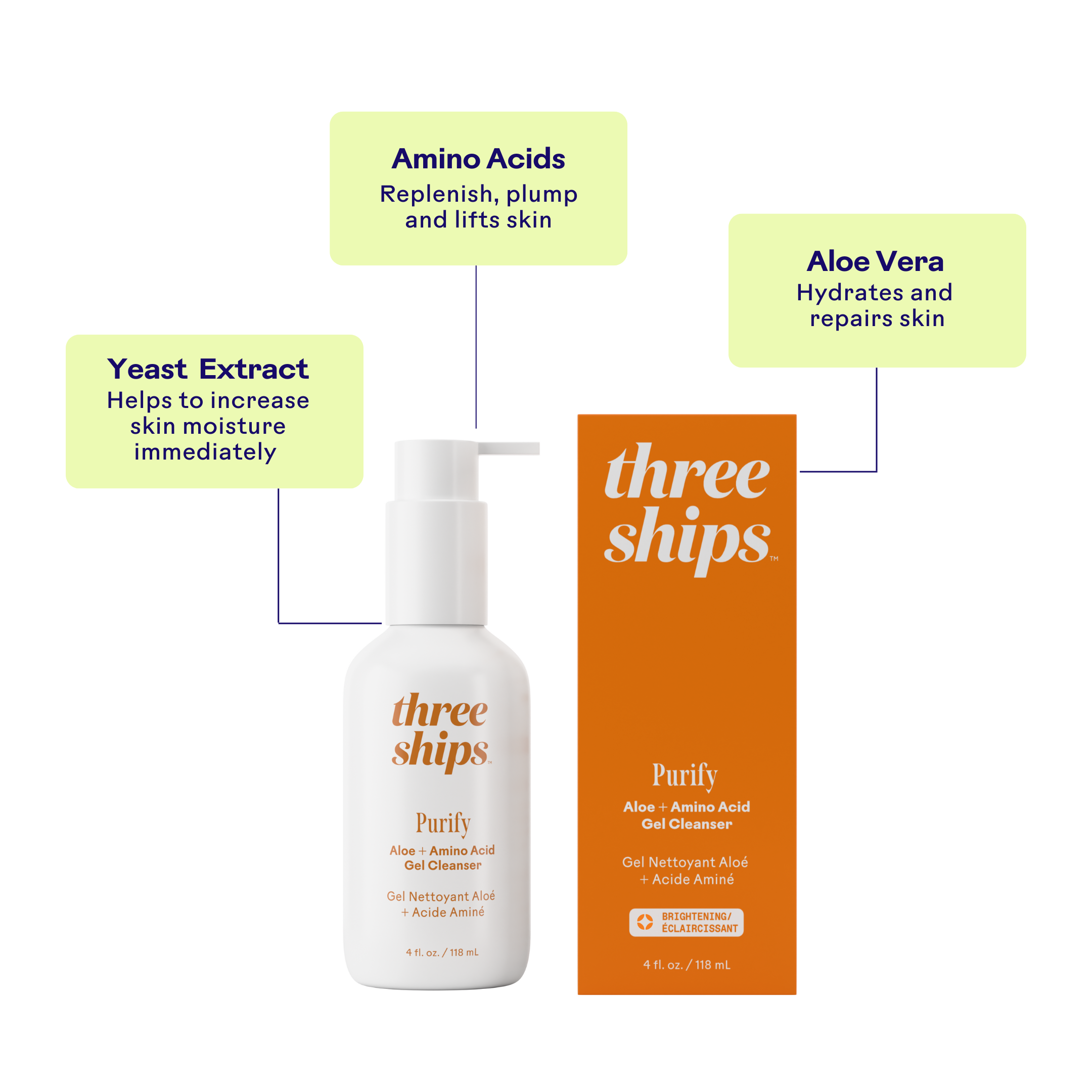 Purify Aloe + Amino Acid Gel Cleanser