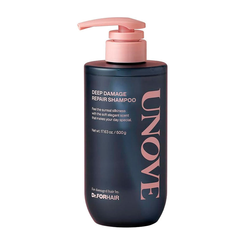 Unove Shampooing Réparation des Dommages Profonds 500 ml