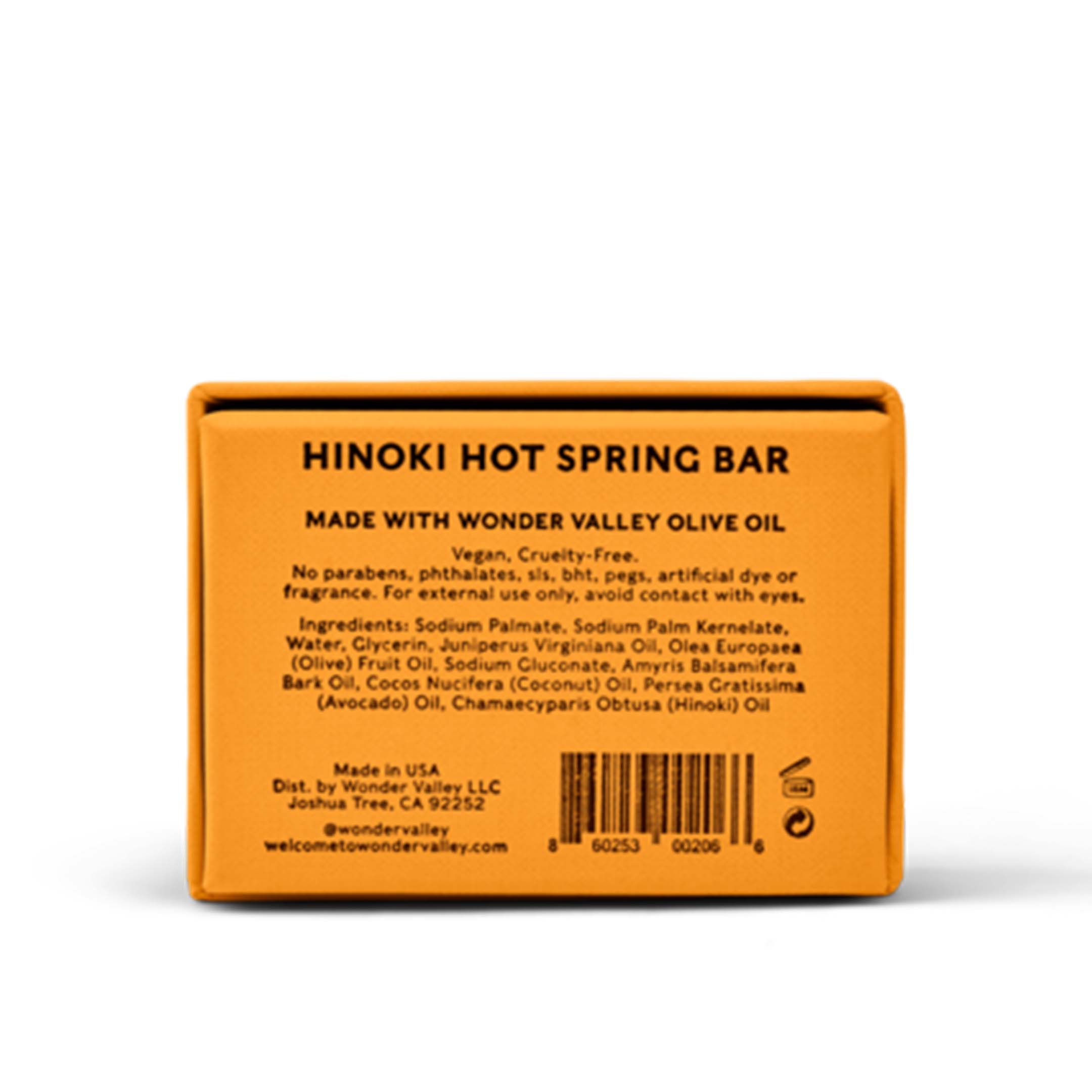 Savon En Barre Hinoki