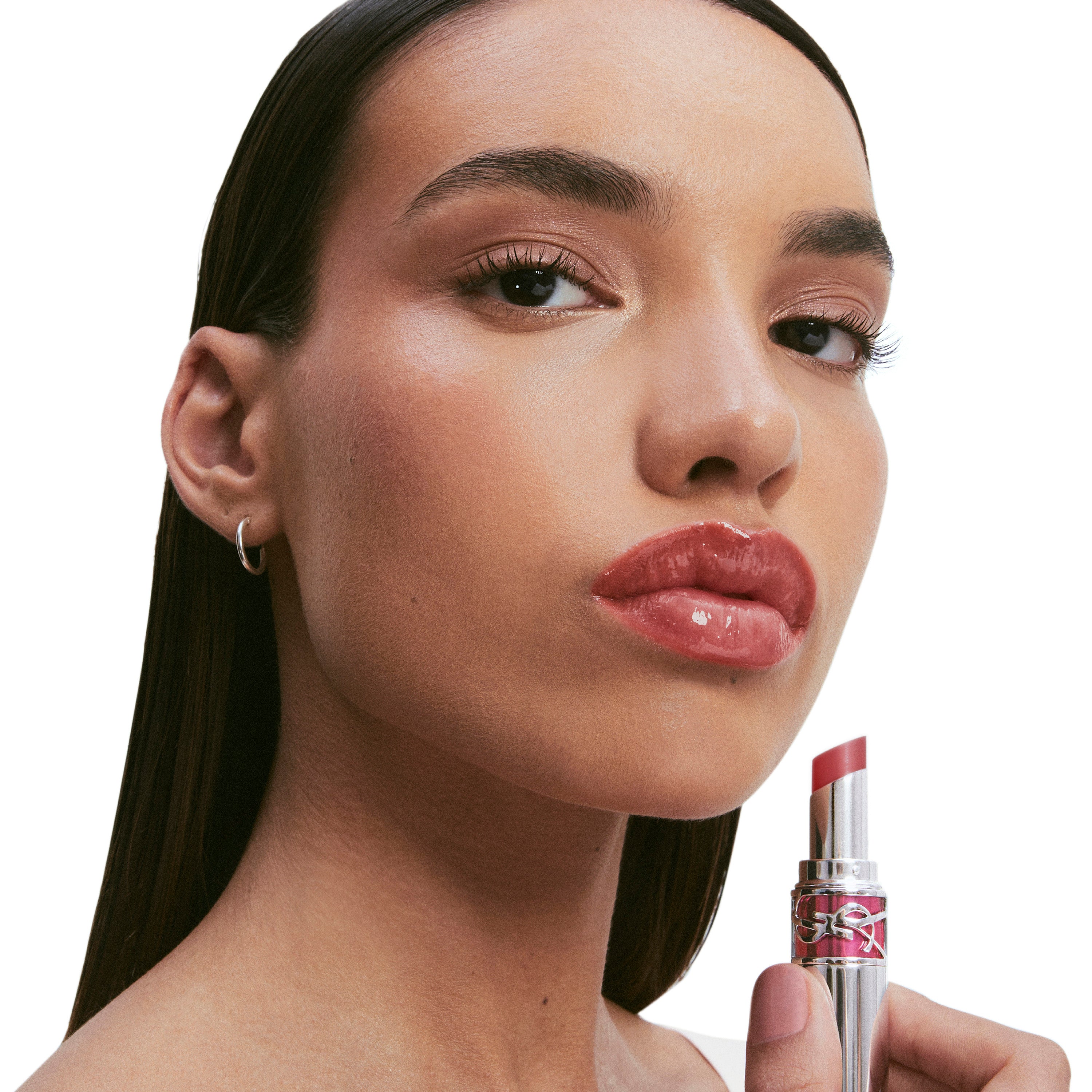 YSL LOVESHINE CANDY GLAZE - Brillant à lèvres en bâton