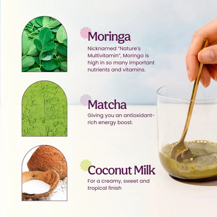Mélange Matcha à La Noix De Coco