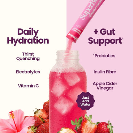 Superbelly Strawberry Hibiscus