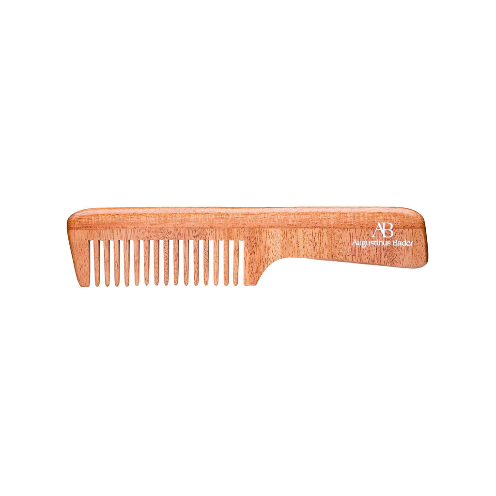 Le Peigne En Bois De Neem Avec Manche