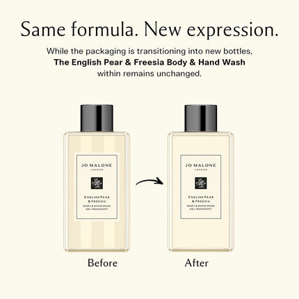English Pear & Freesia Body & Hand Wash