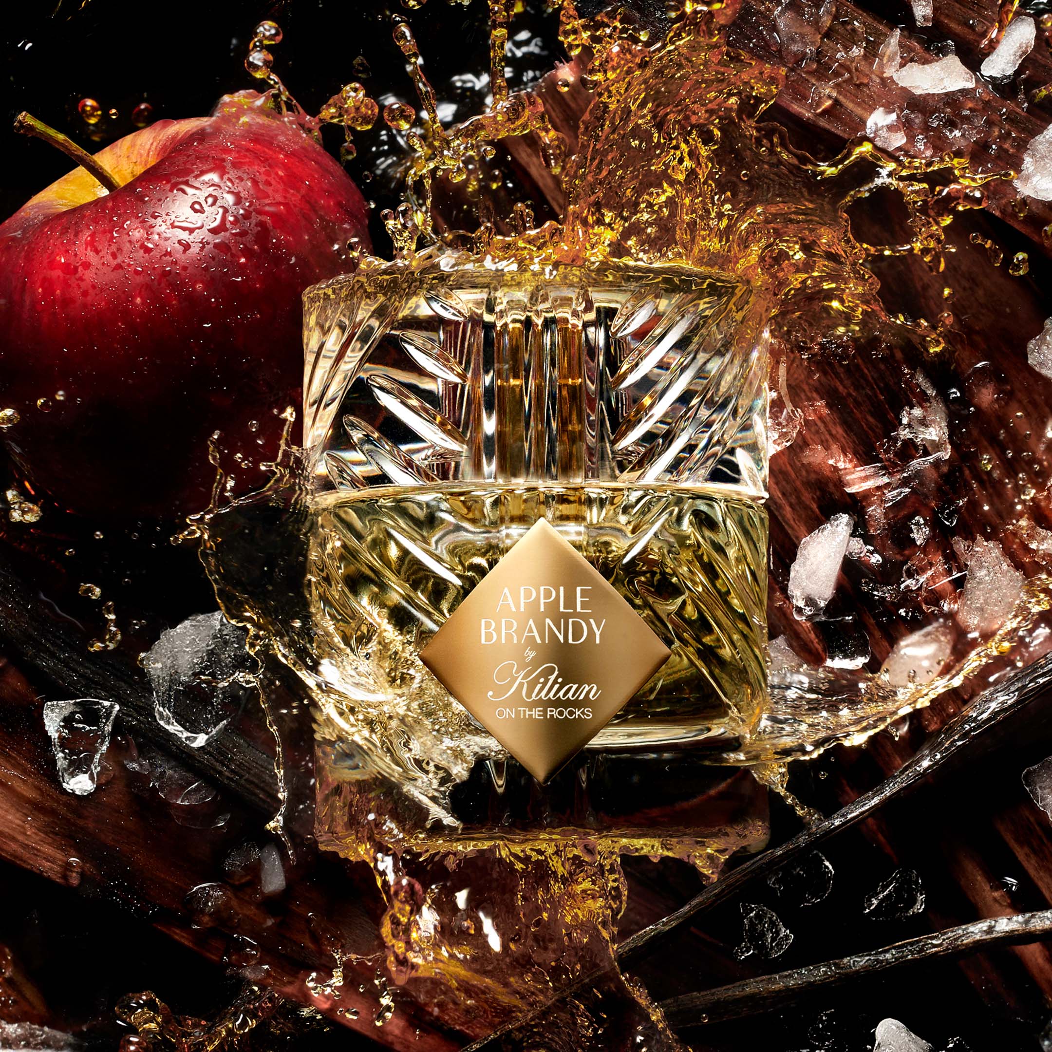 Apple Brandy On The Rocks