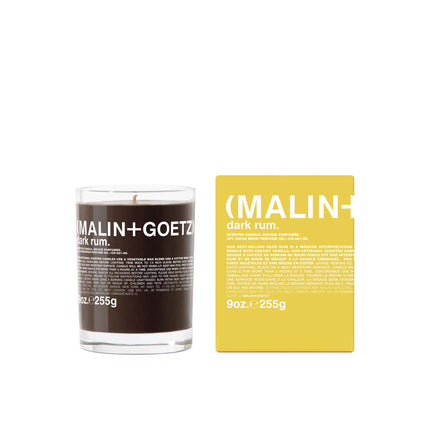 bougie au rhum brun, 255 g
