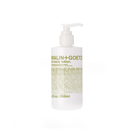 rum body lotion, 8.5fl.oz.250ml