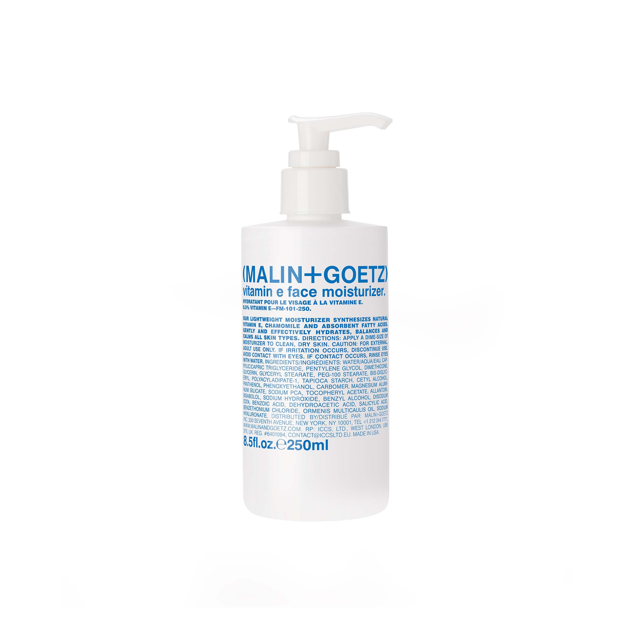 hydratant visage à la vitamine E, 250 ml