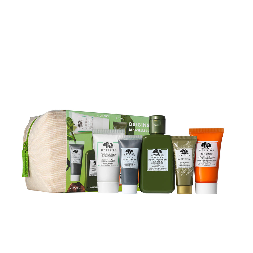 Ensemble De 6 Produits Nettoyants Et Hydratants Favoris En Format De Voyage