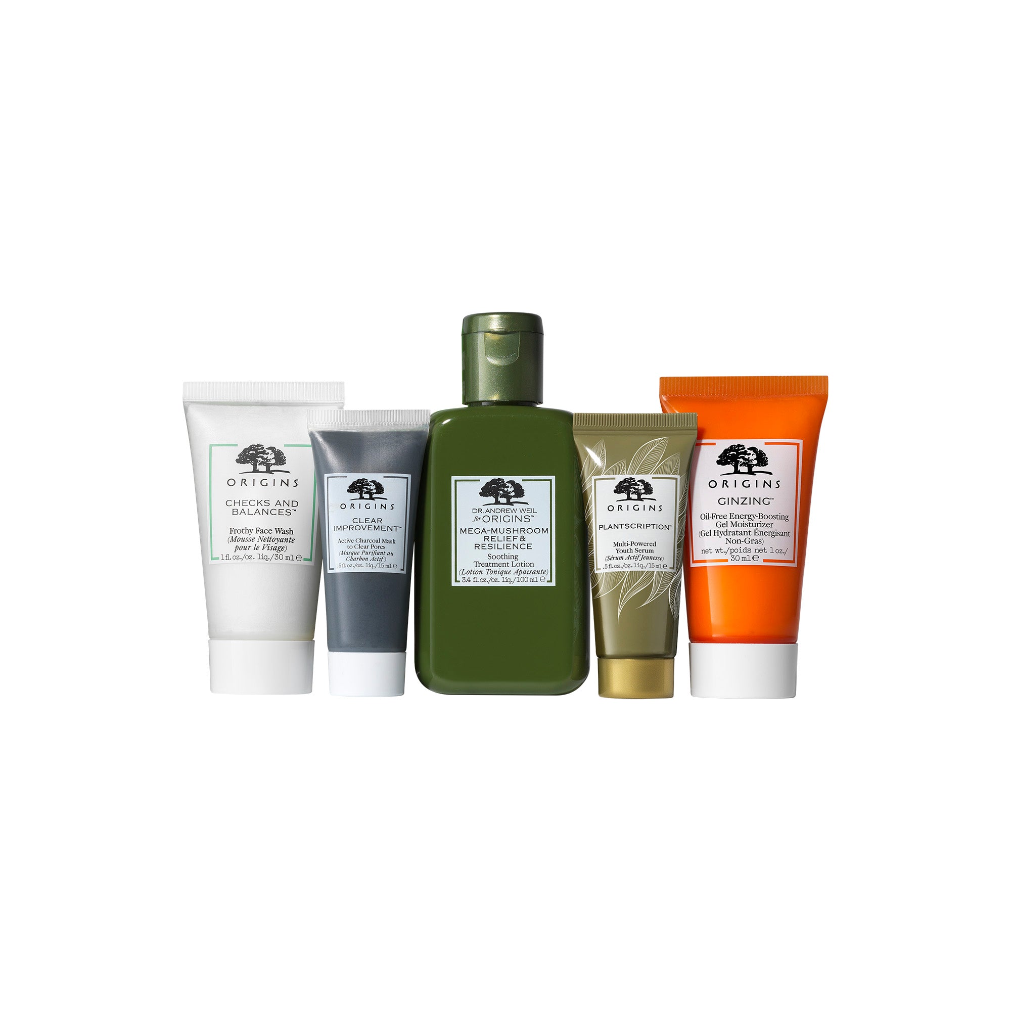 Ensemble De 6 Produits Nettoyants Et Hydratants Favoris En Format De Voyage