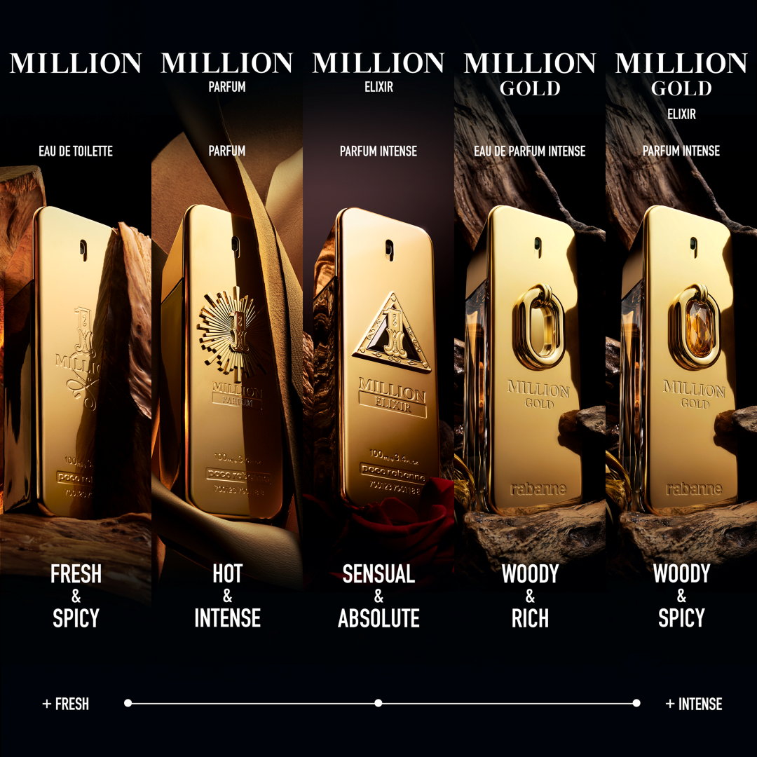 MILLION GOLD FOR HIM ELIXIR PARFUM INTENSE 100ML