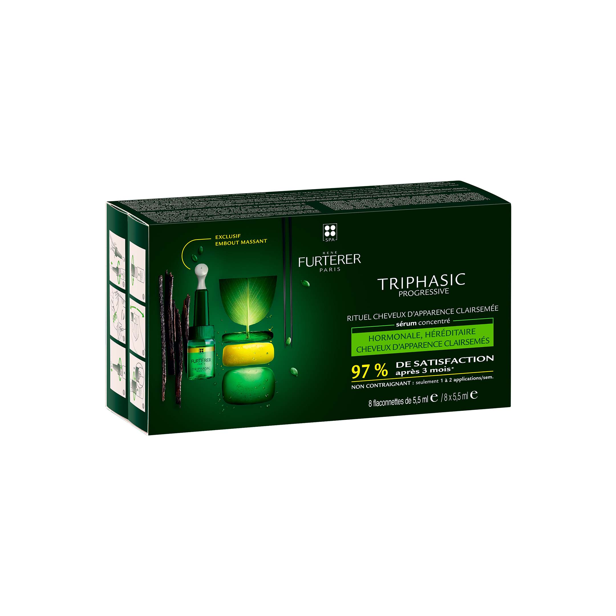 René Furterer Progressive  Loss Of Density Routine - Triphasic Progressive 8X5,5Ml