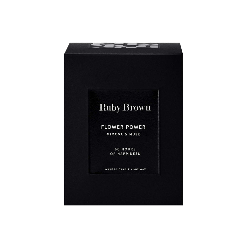 Flower Power Candle