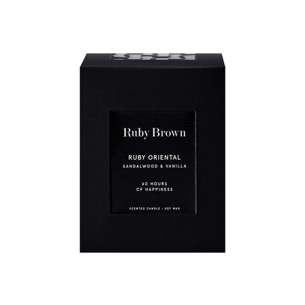 Ruby Oriental Candle