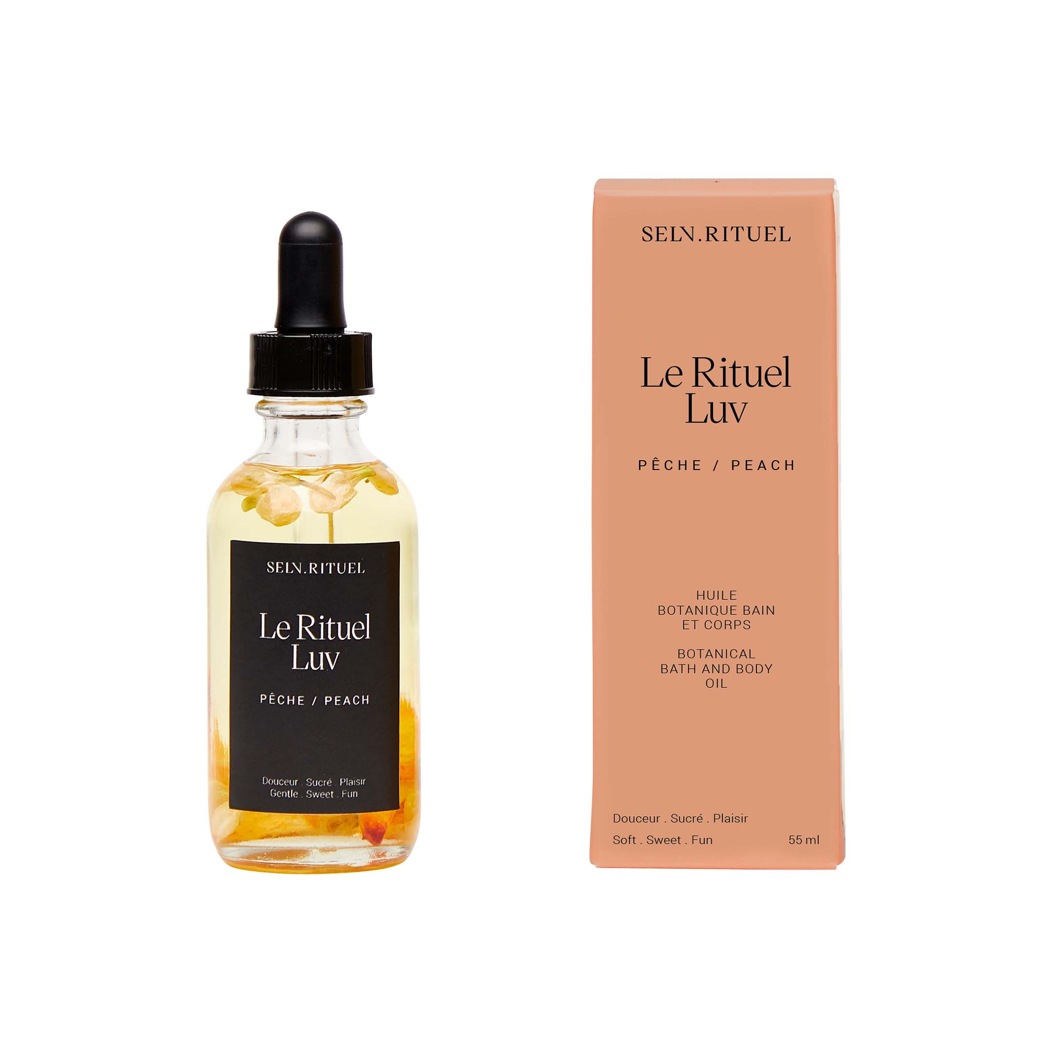 Huile botanique bain et corps Rituel Luv