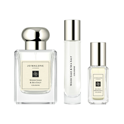 Wood Sage & Sea Salt Fragrance Layering Cologne Trio Set